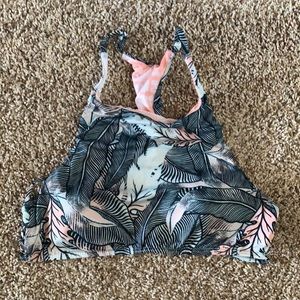 Roxy Reversible Swim Top size Large